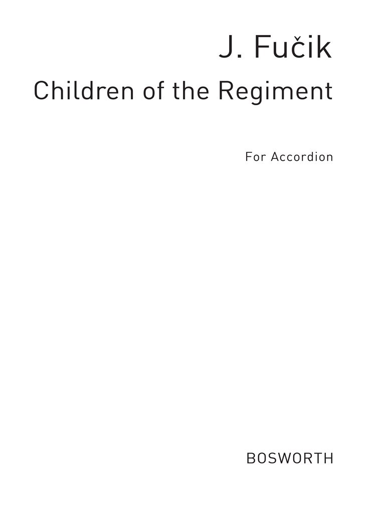 Children Of The Regiment March Acdn